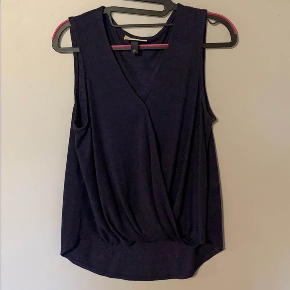 Navy tank top